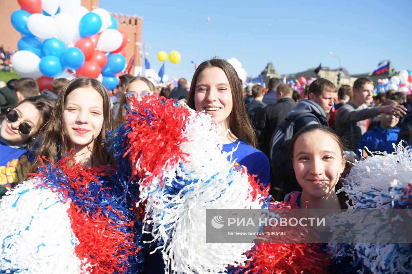 Первомайская демонстрация на Красной площади