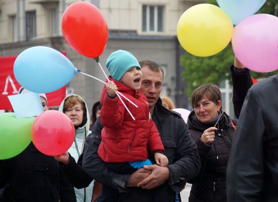 Первомайские демонстрации в мире