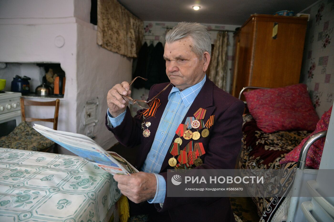 Ветеран Великой Отечественной войны Александр Дмитриевич Панов