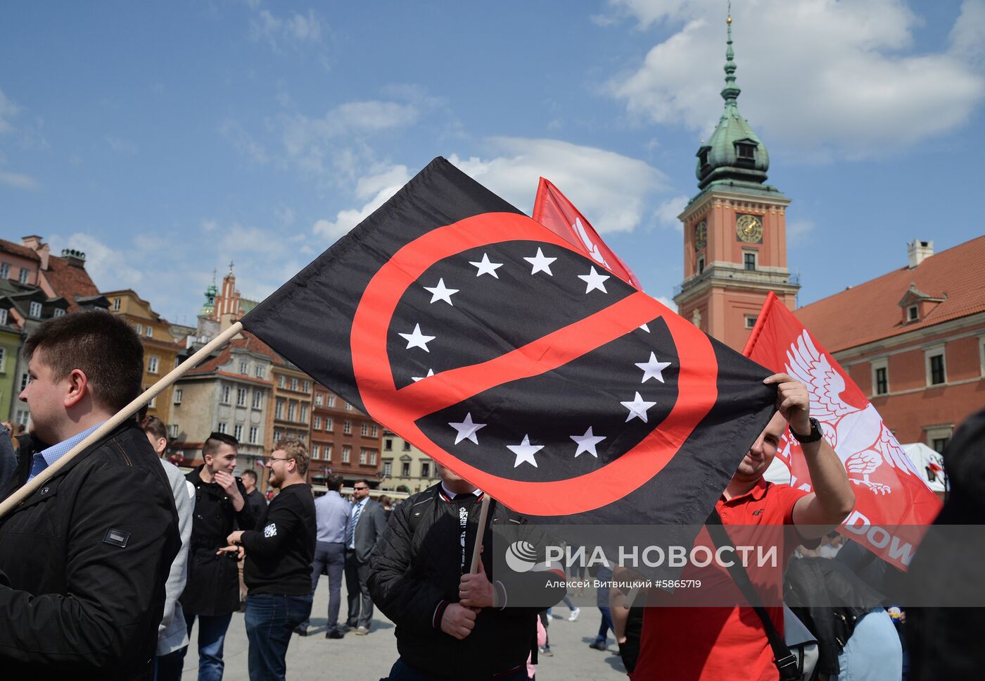 Марш против ЕС в Варшаве