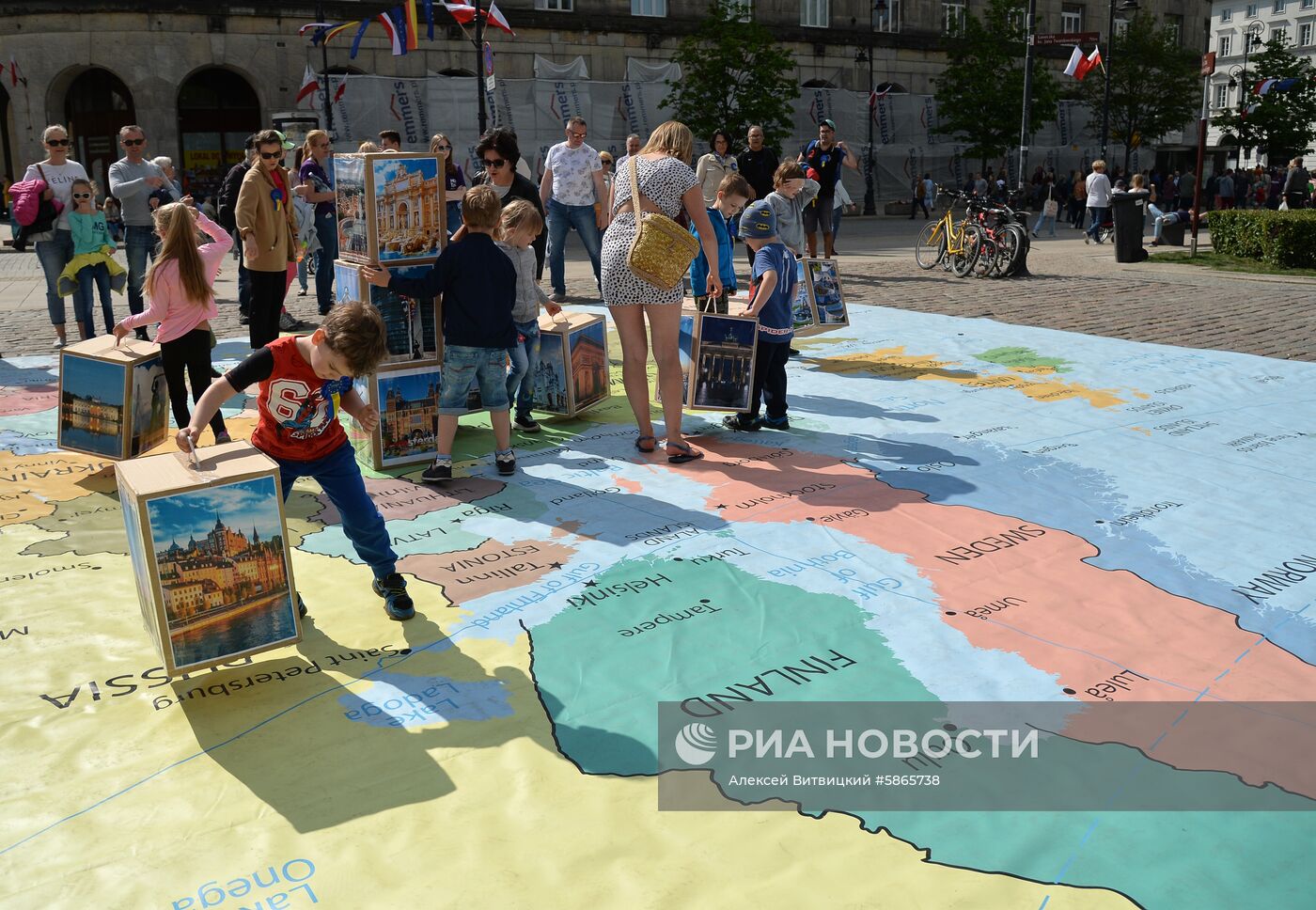 Марш против ЕС в Варшаве