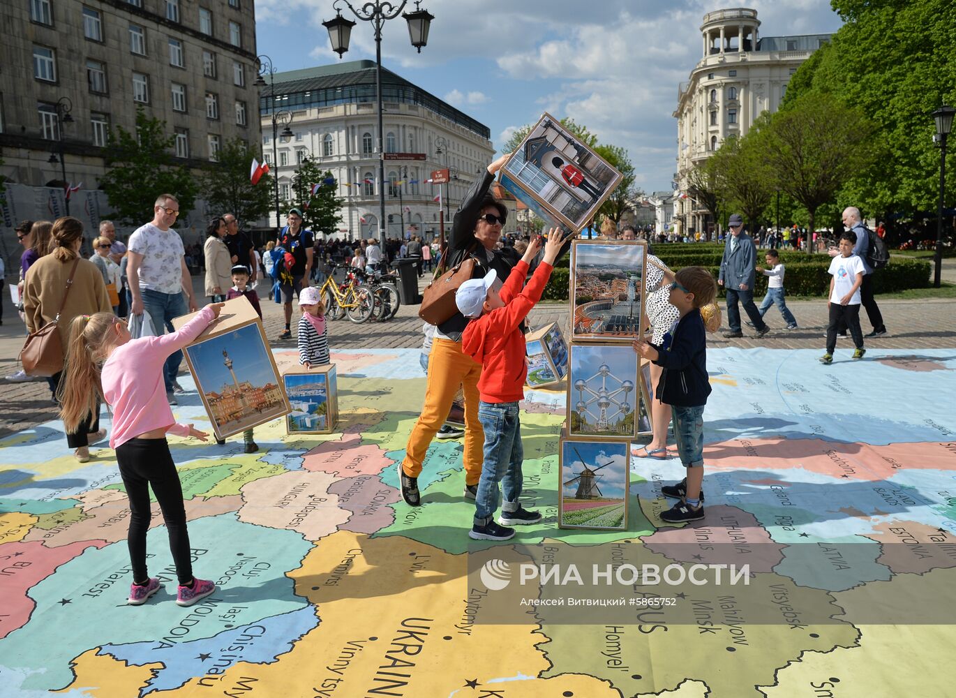 Марш против ЕС в Варшаве