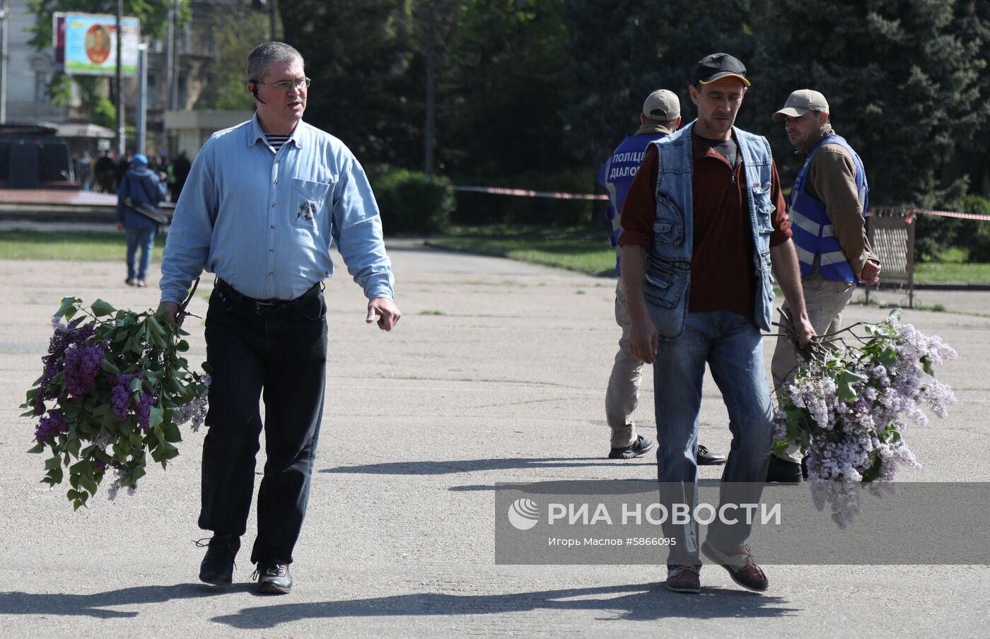Траурные мероприятия в Одессе в память о событиях 2 мая 2014 года