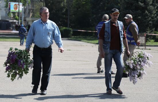 Траурные мероприятия в Одессе в память о событиях 2 мая 2014 года 