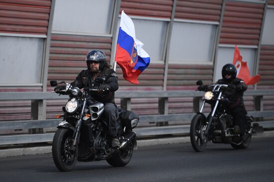 Открытие мотосезона в Москве