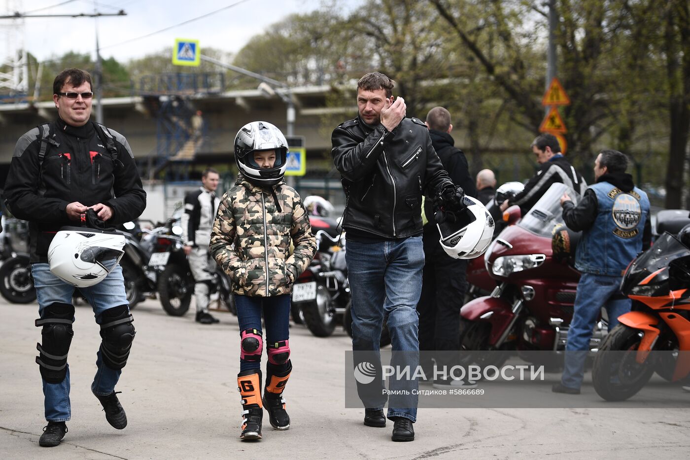 Открытие мотосезона в Москве