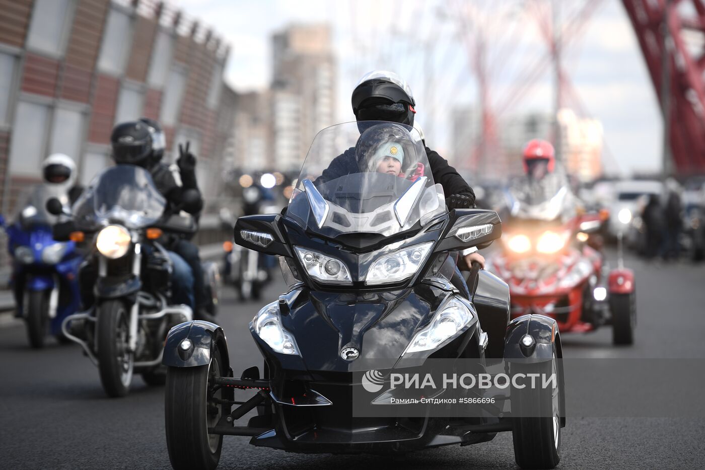 Открытие мотосезона в Москве