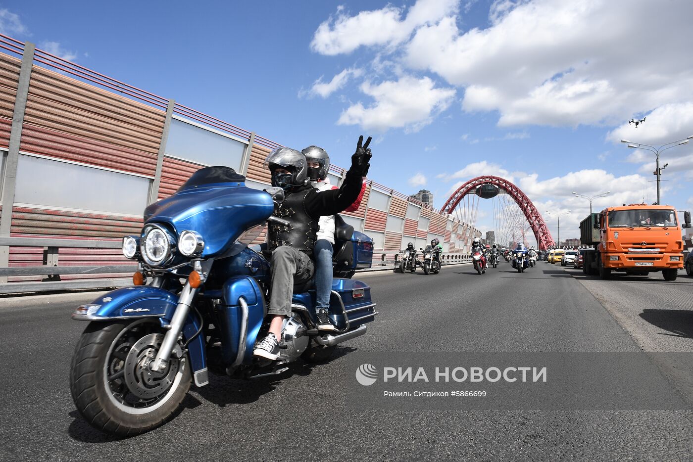 Открытие мотосезона в Москве