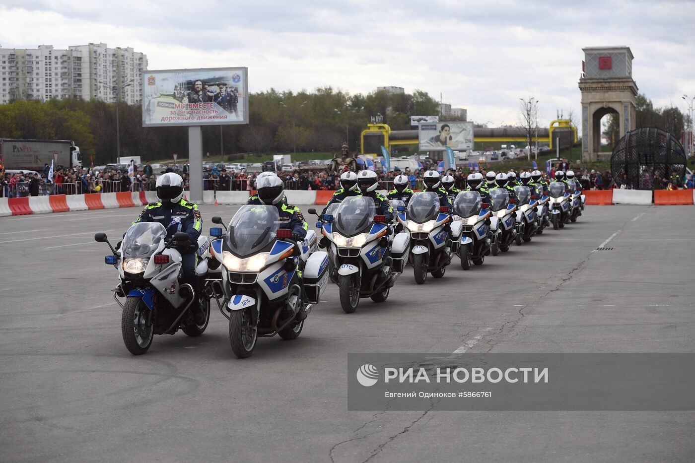 Открытие мотосезона в Москве