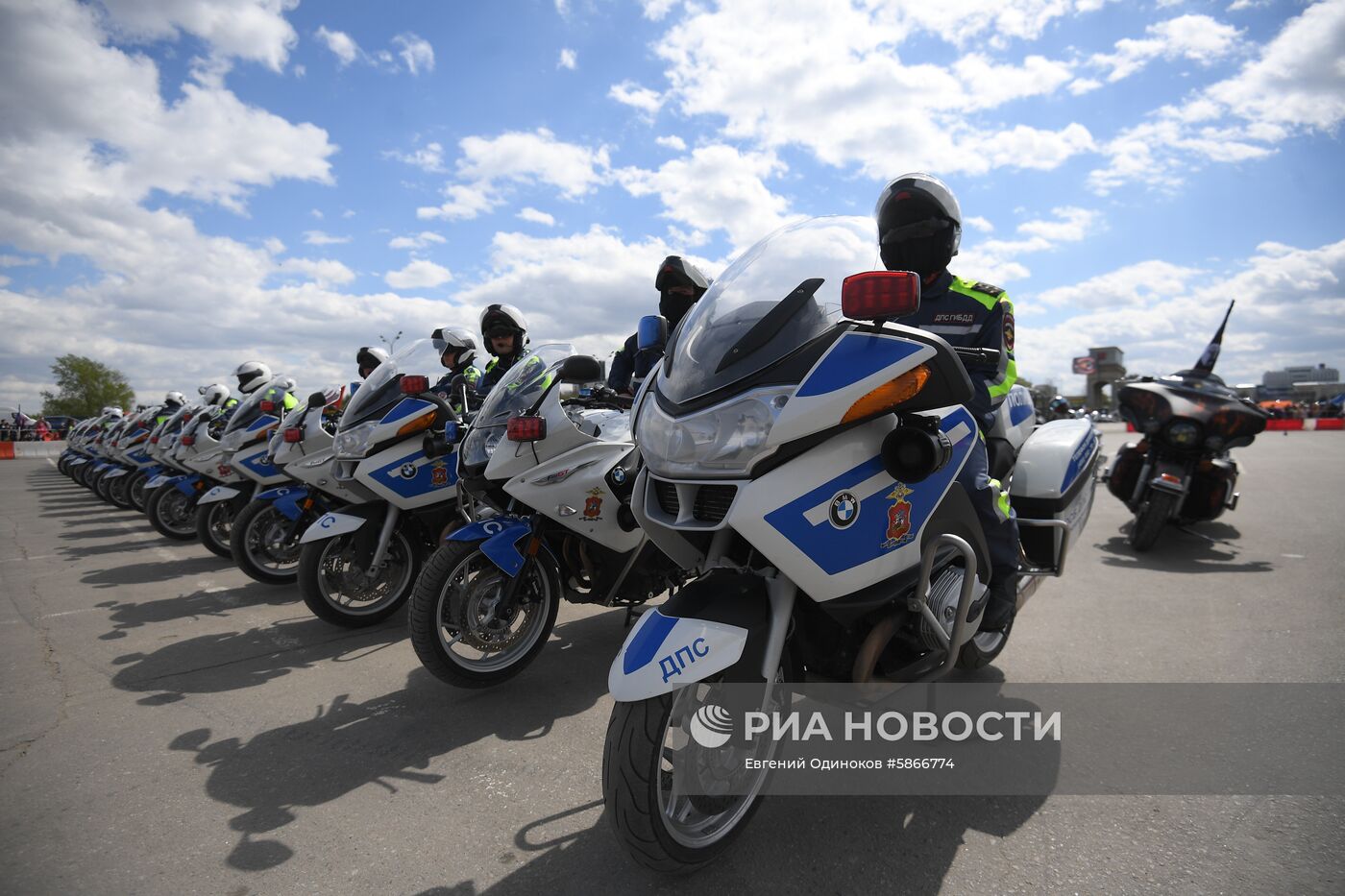 Открытие мотосезона в Москве