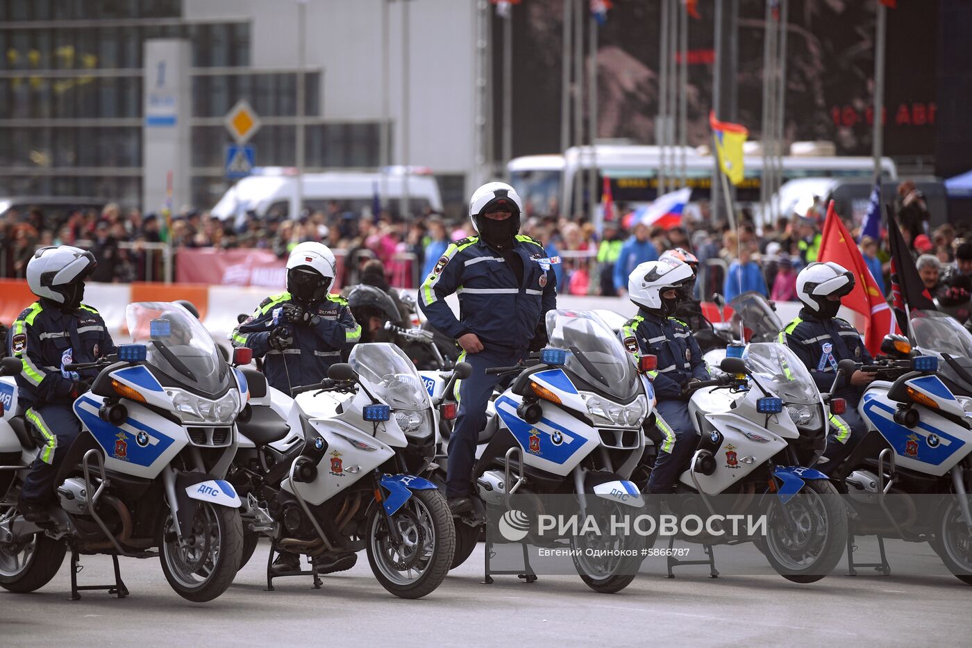 Открытие мотосезона в Москве