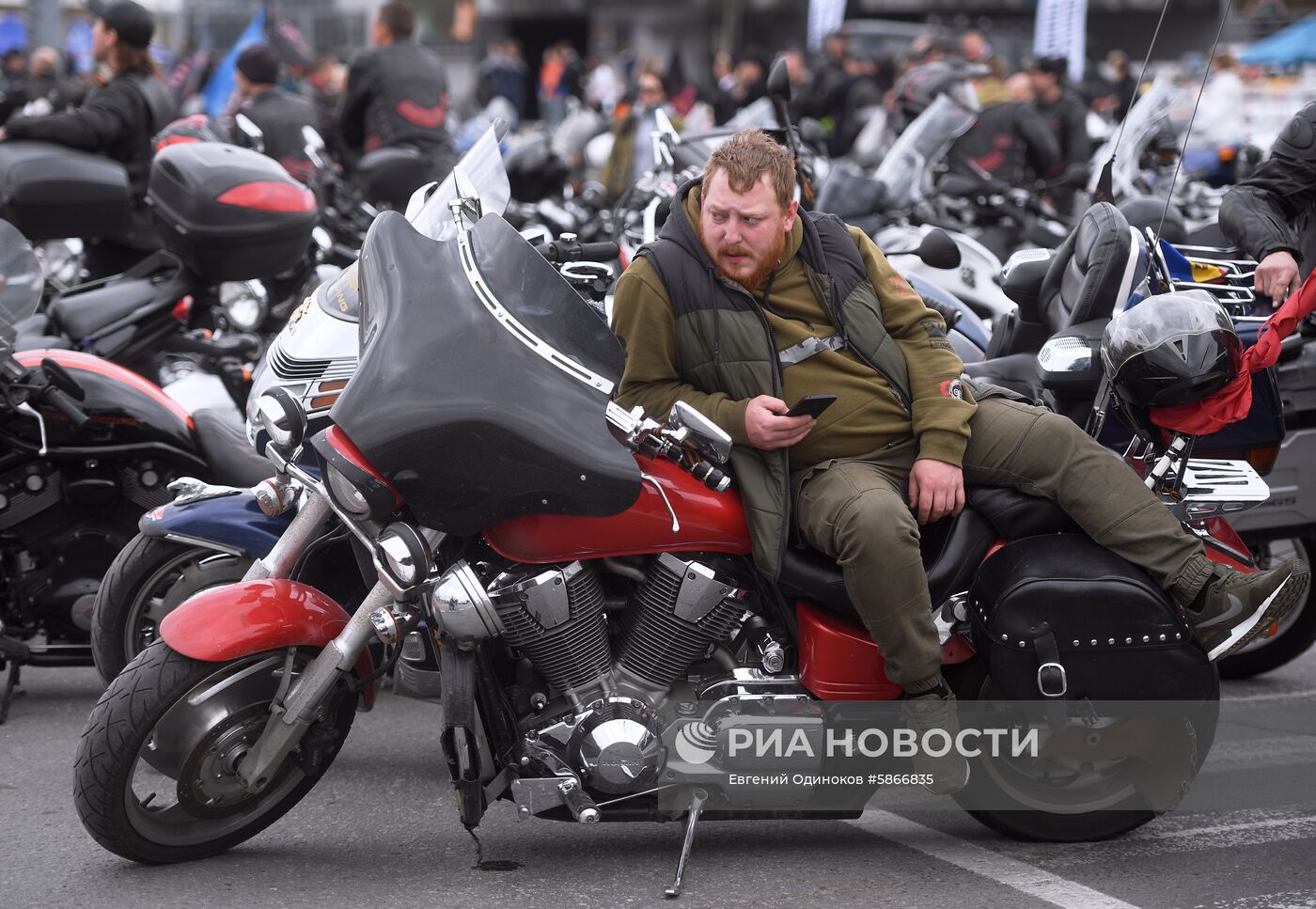 Открытие мотосезона в Москве