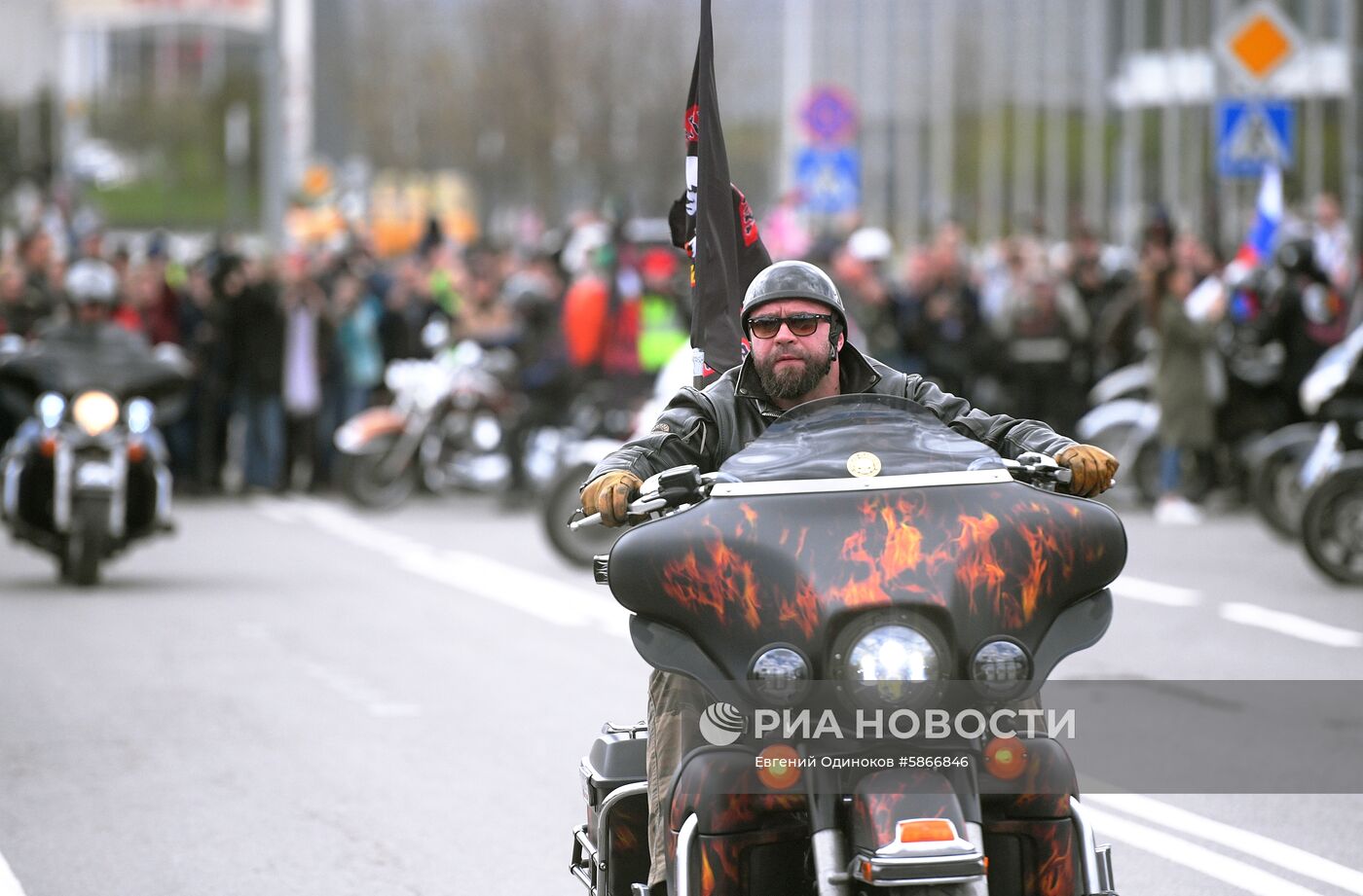 Открытие мотосезона в Москве