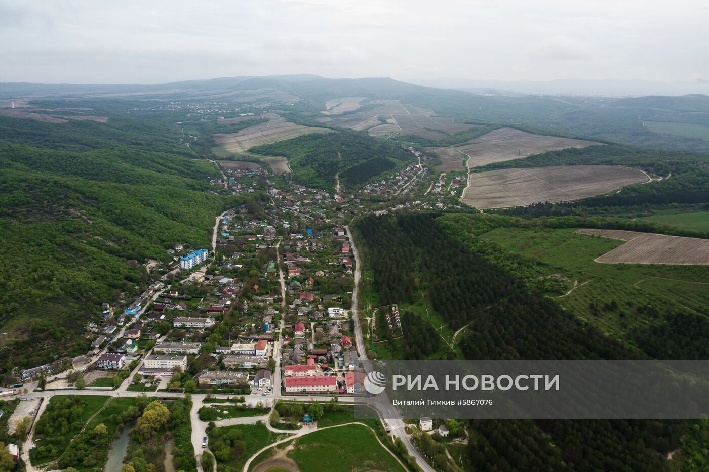 Село Абрау-Дюрсо в Краснодарском крае