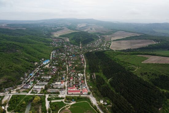Село Абрау-Дюрсо в Краснодарском крае