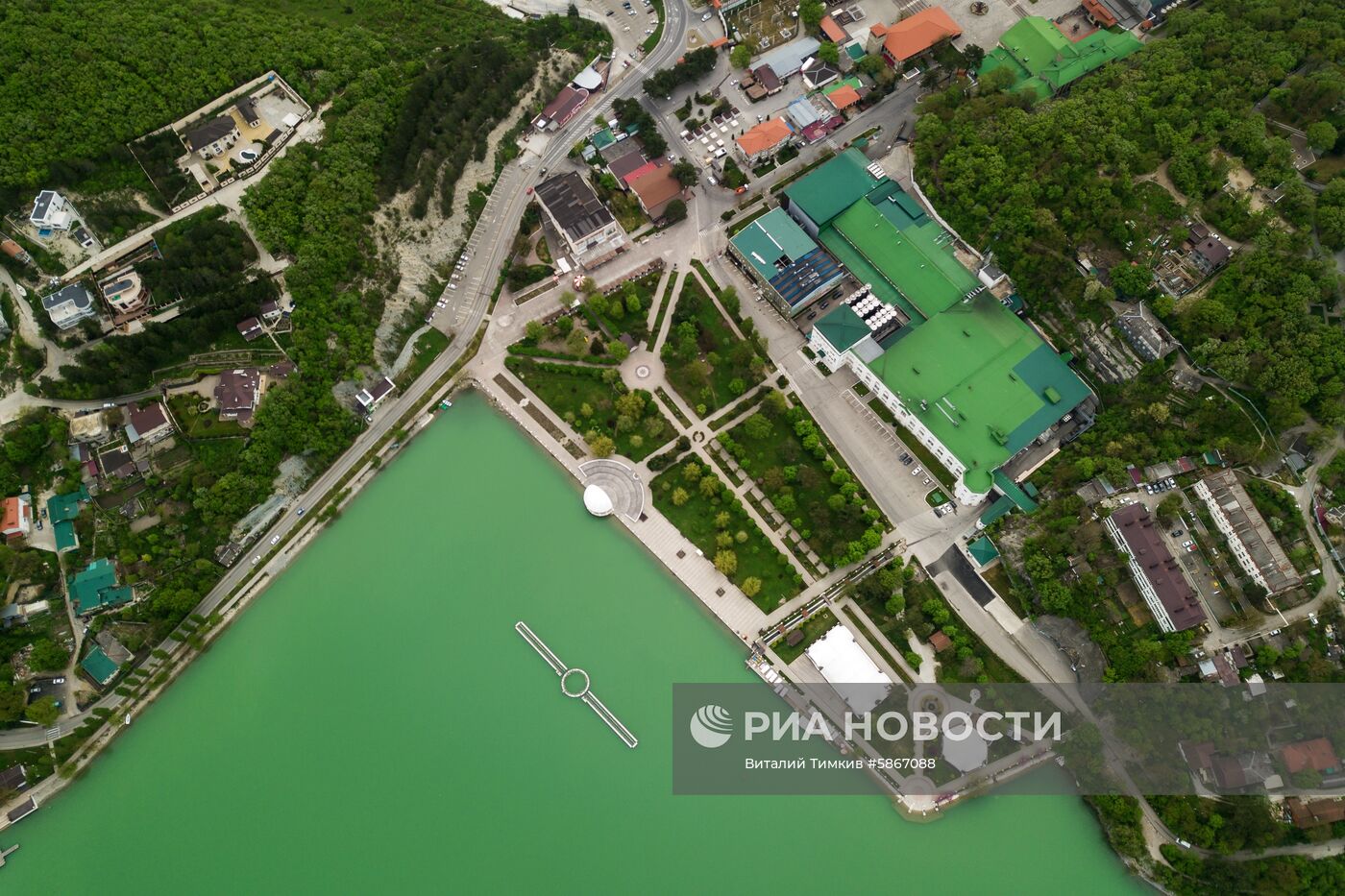 Село Абрау-Дюрсо в Краснодарском крае