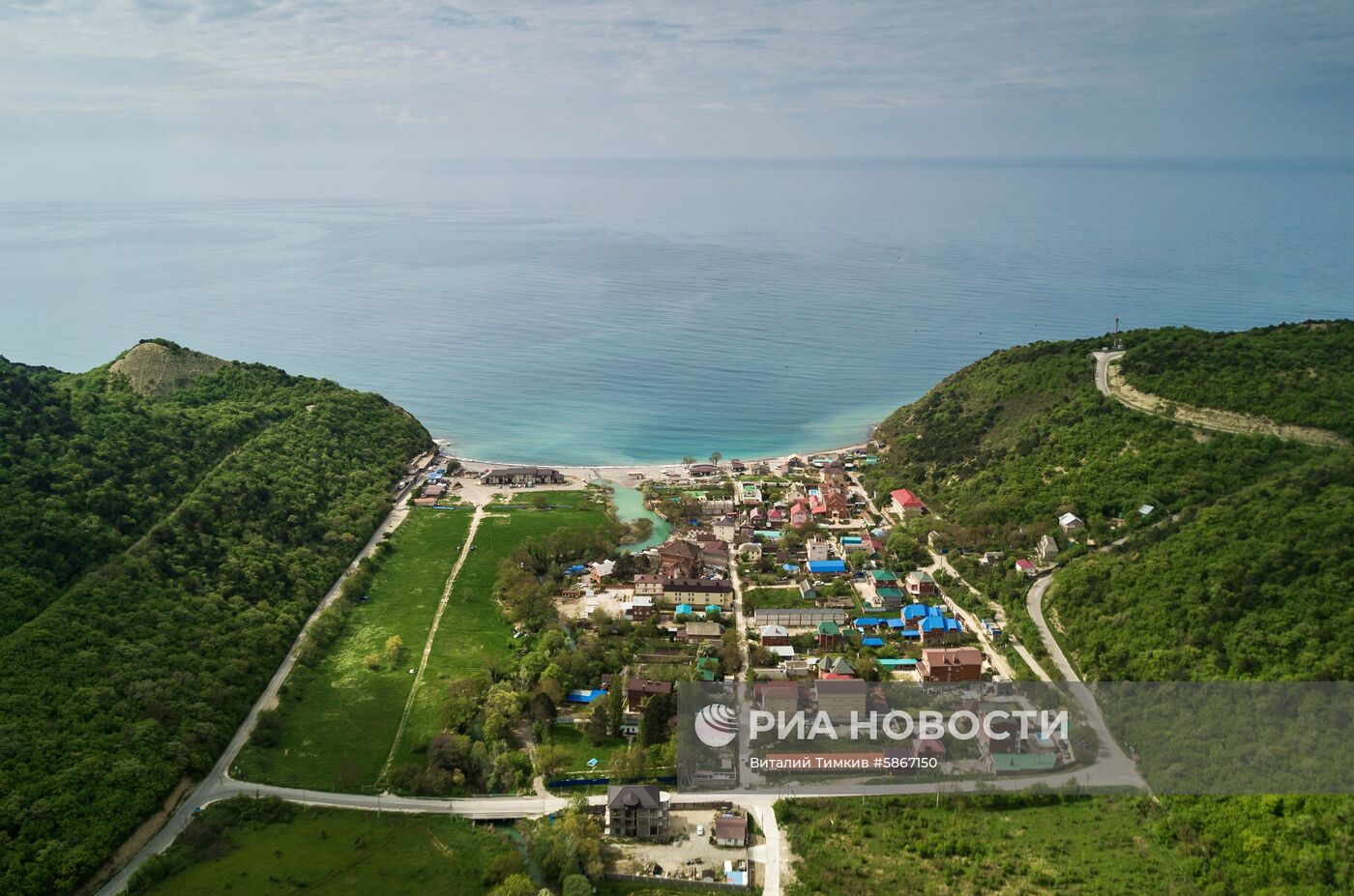 Село Абрау-Дюрсо в Краснодарском крае
