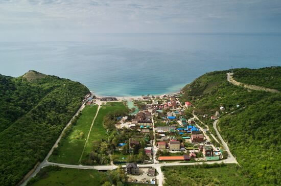 Село Абрау-Дюрсо в Краснодарском крае