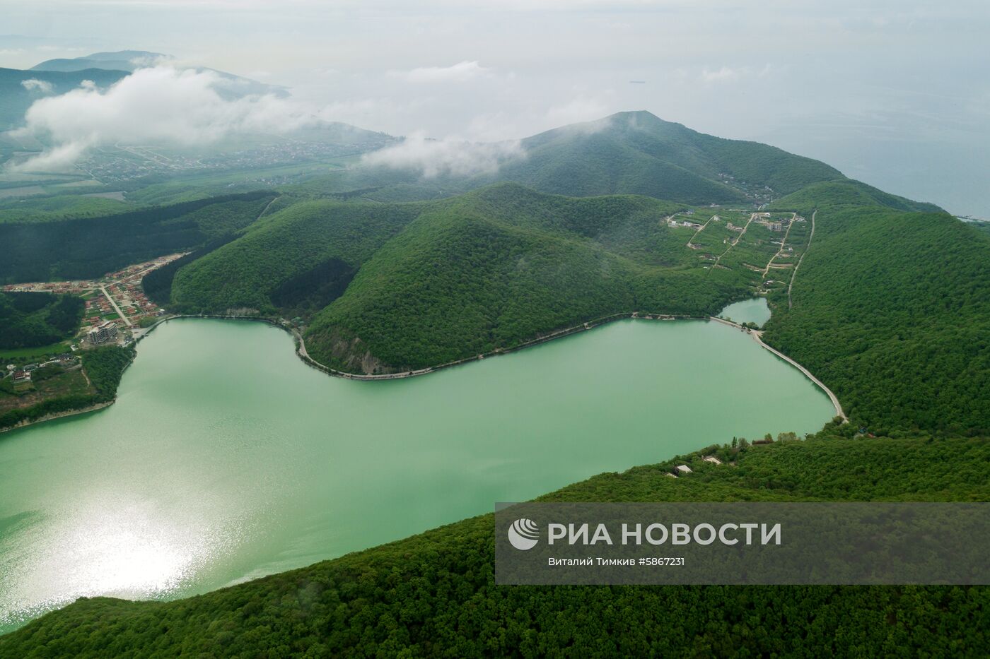 Село Абрау-Дюрсо в Краснодарском крае