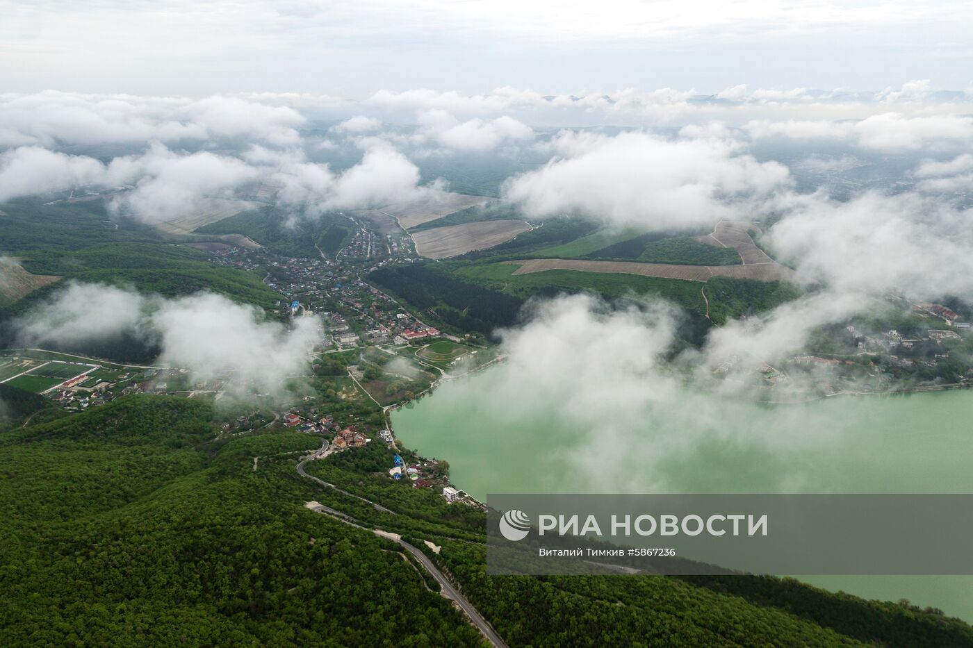 Село Абрау-Дюрсо в Краснодарском крае