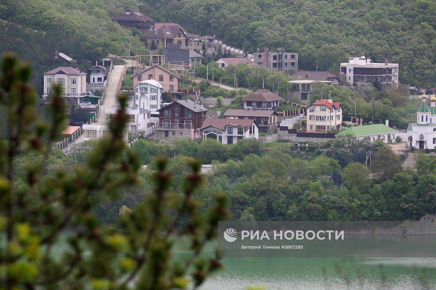 Село Абрау-Дюрсо в Краснодарском крае