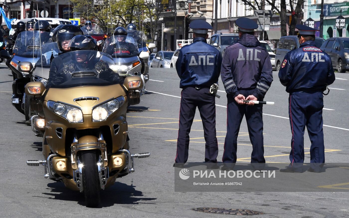 Открытие мотосезона во Владивостоке