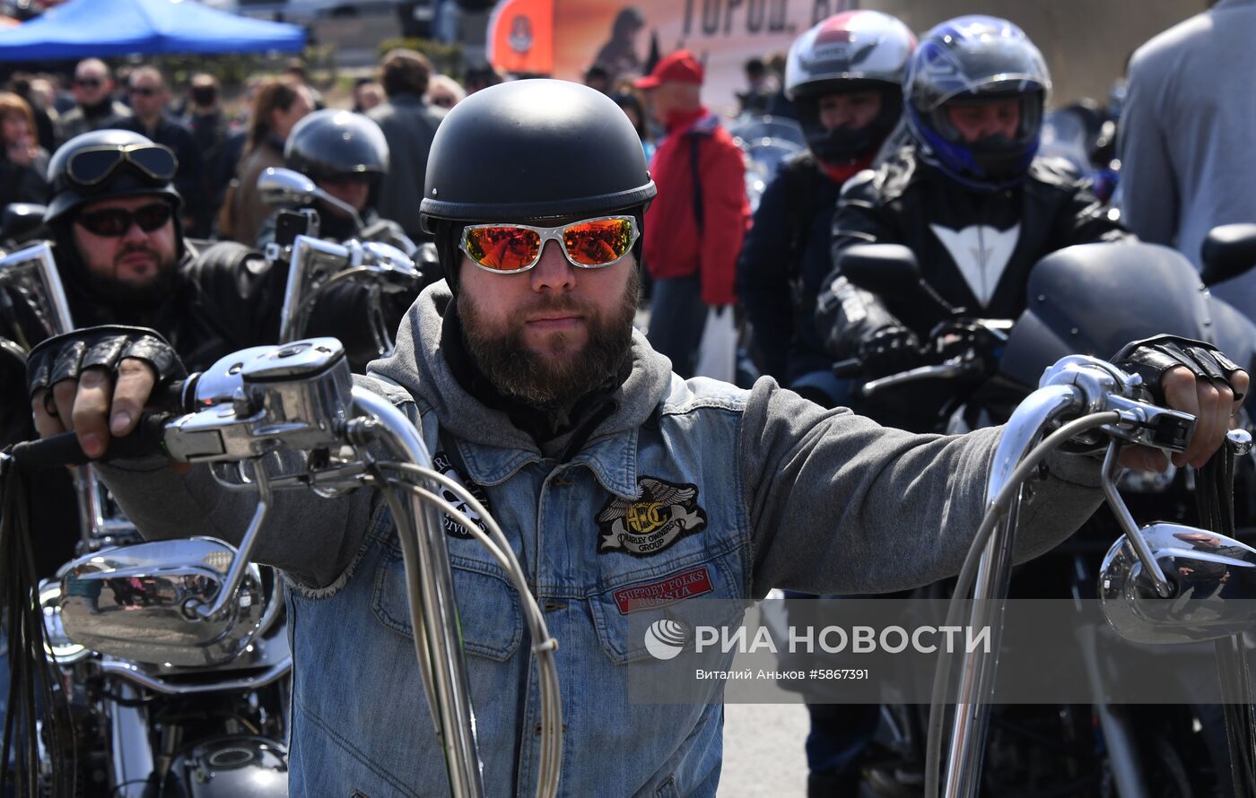 Открытие мотосезона во Владивостоке