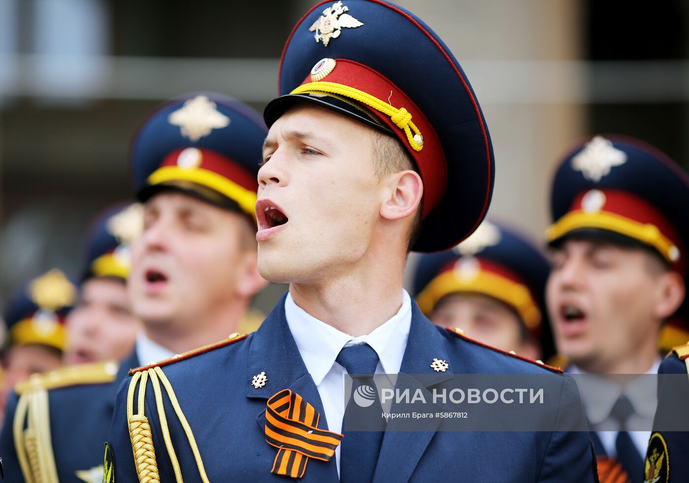 Репетиция парада Победы в Волгограде