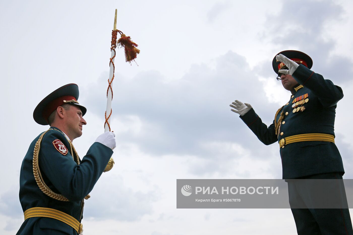 Репетиция парада Победы в Волгограде