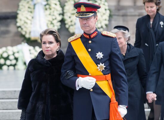 Похороны великого герцога Люксембурга Жана