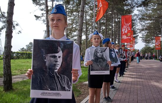 Военно-историческая реконструкция "Штурм Сапун-горы"