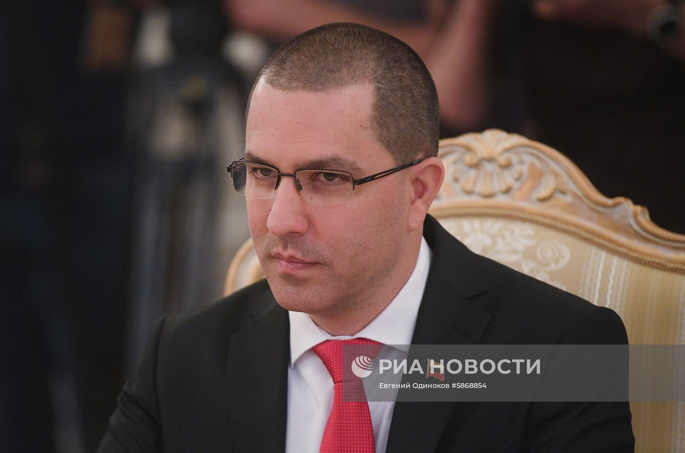 Встреча глав МИД РФ и Венесуэлы С. Лаврова и Х. Арреасы