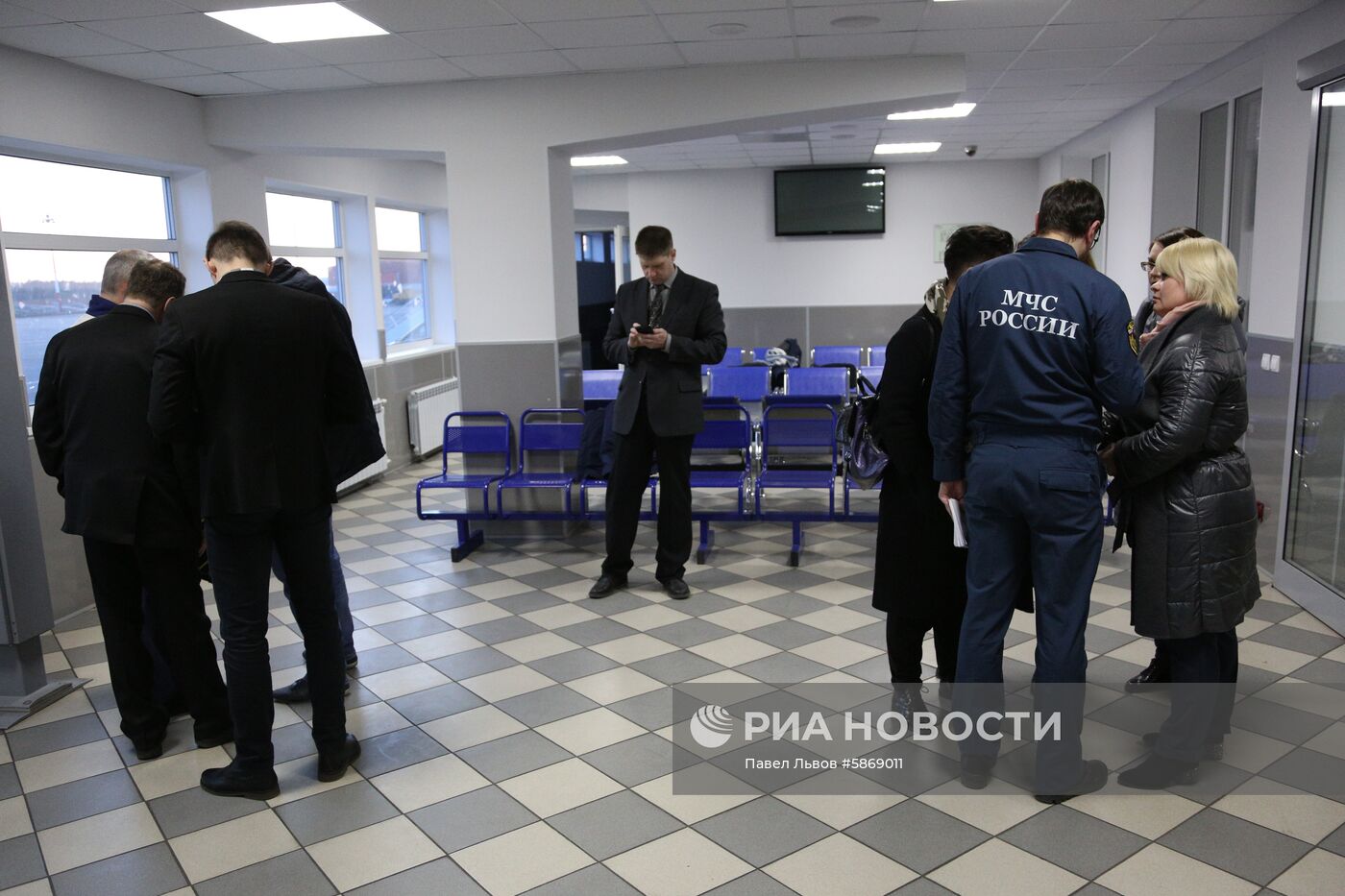 Ситуация в аэропорту Мурманска