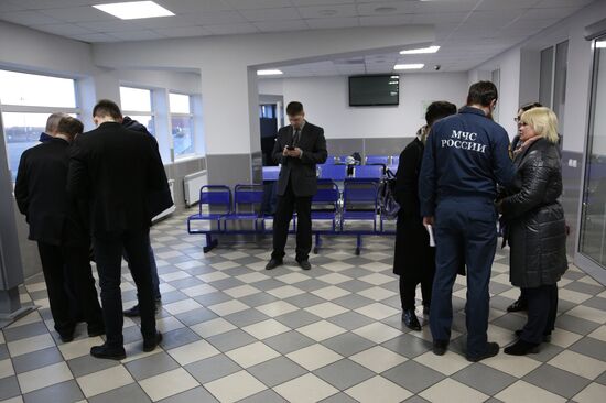 Ситуация в аэропорту Мурманска