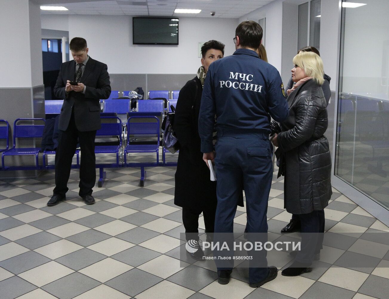 Ситуация в аэропорту Мурманска