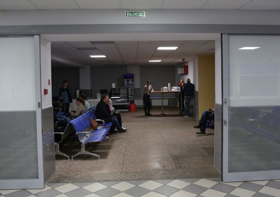 Ситуация в аэропорту Мурманска
