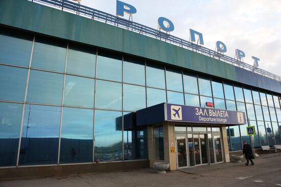 Ситуация в аэропорту Мурманска