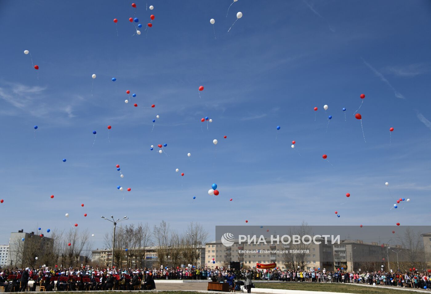 Акция "Бессмертный полк" в Чите