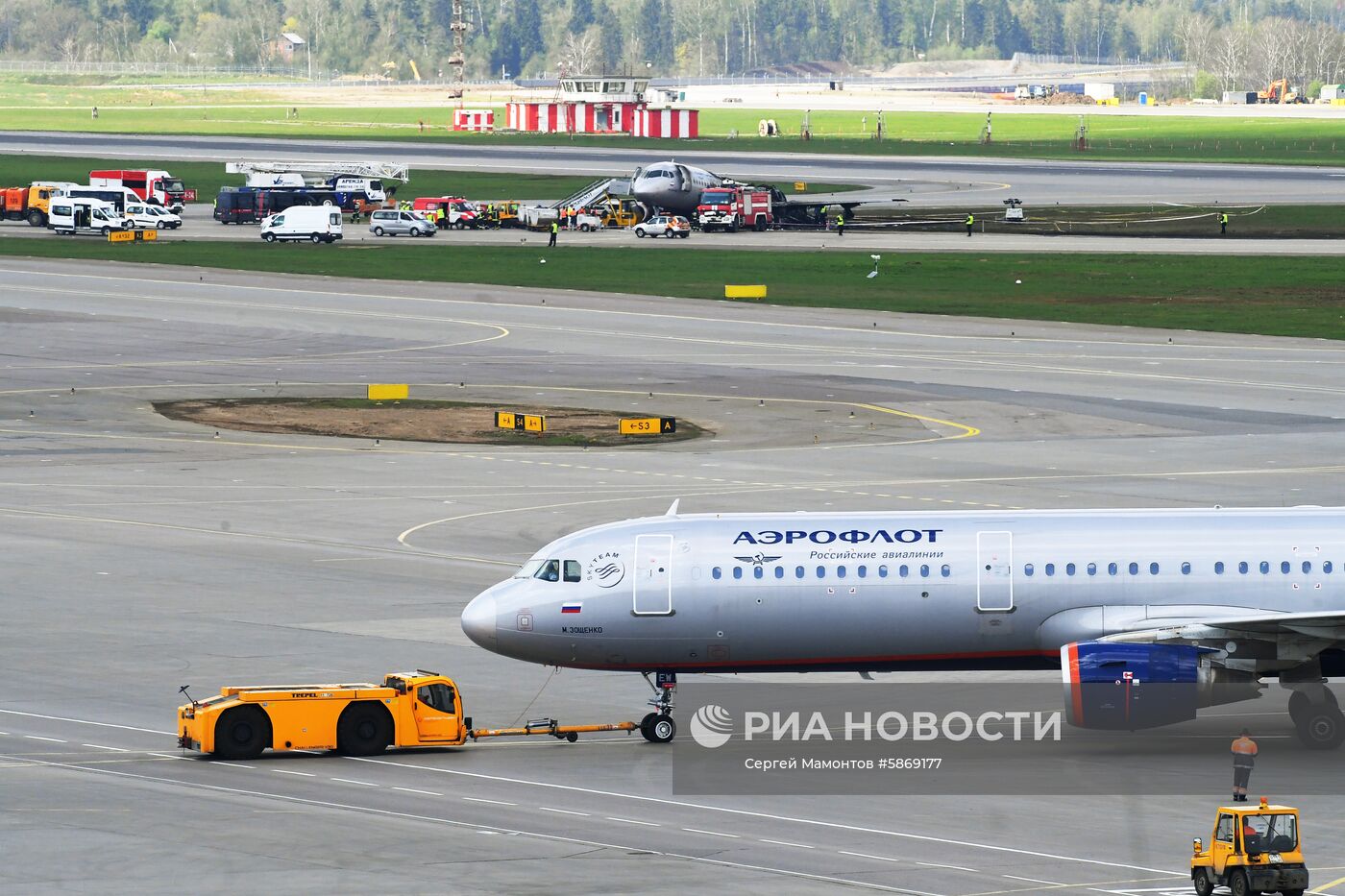 Ситуация в аэропорту Шереметьево