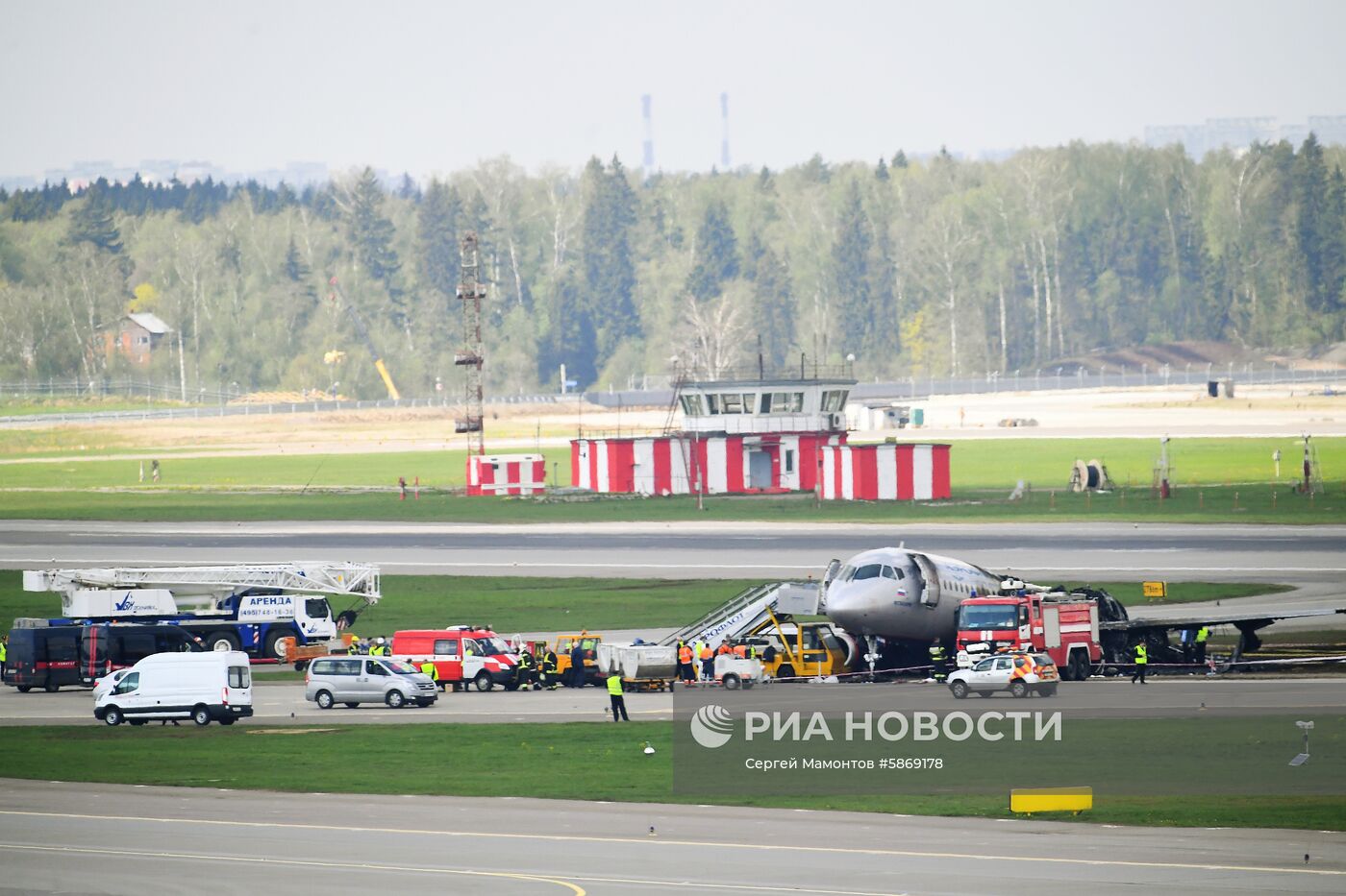 Ситуация в аэропорту Шереметьево