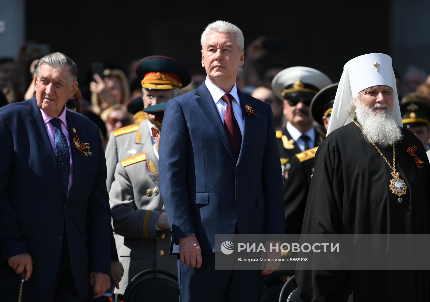 Парад кадетов на Поклонной горе