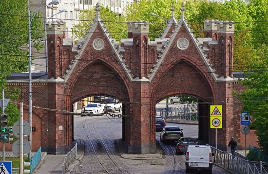 Исторические ворота Калининграда