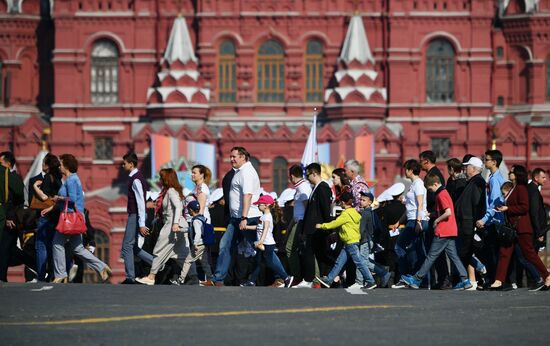 Генеральная репетиция парада Победы 