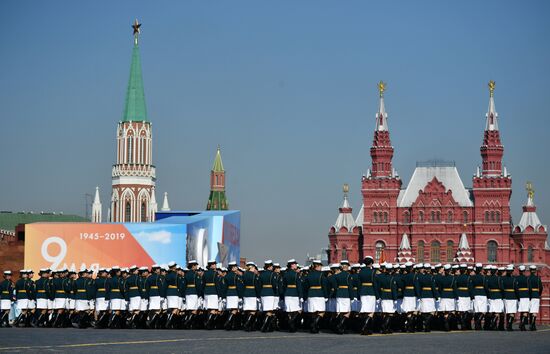 Генеральная репетиция парада Победы 