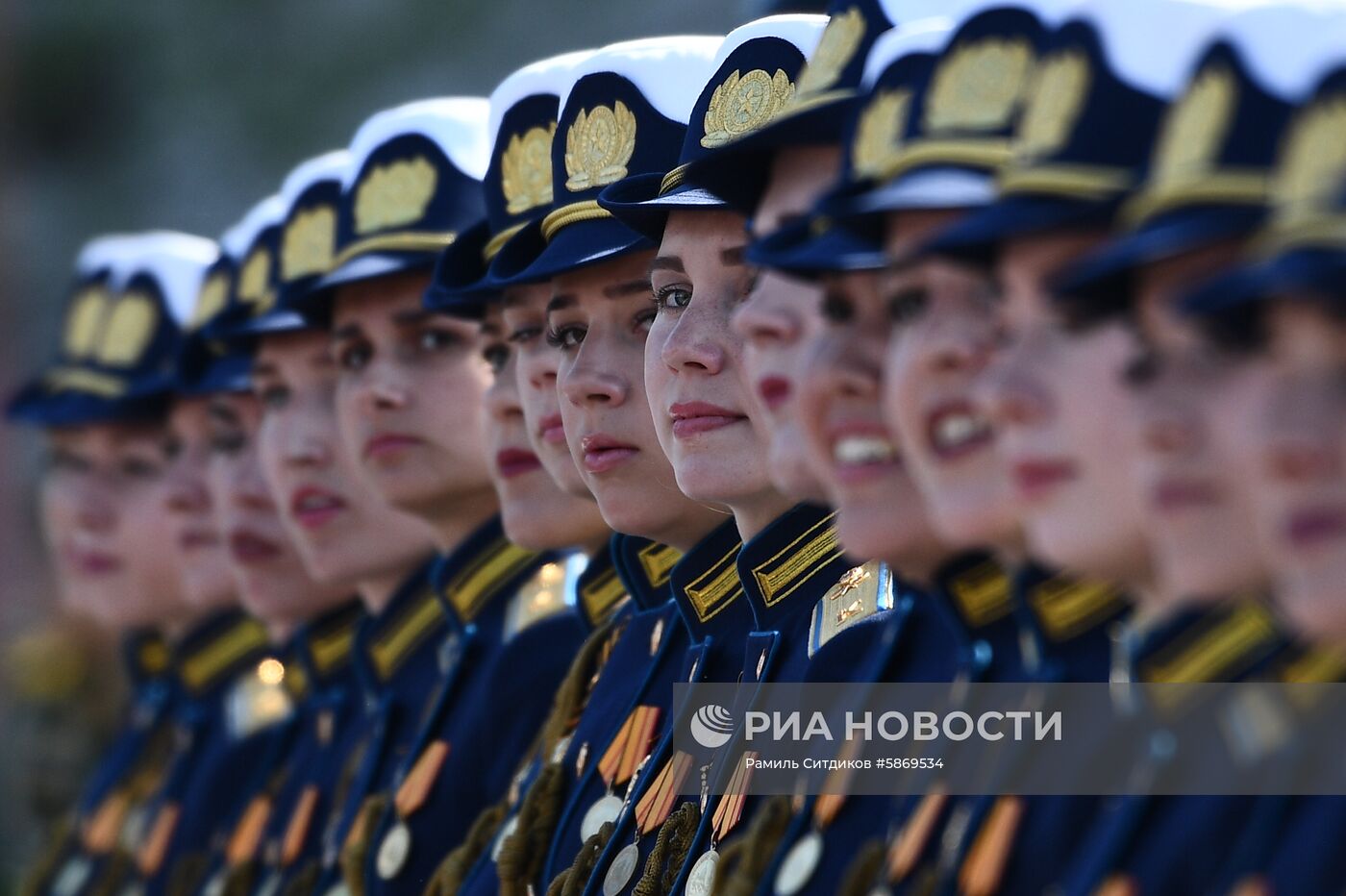 Генеральная репетиция парада Победы 