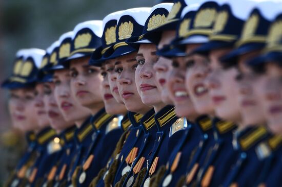 Генеральная репетиция парада Победы 