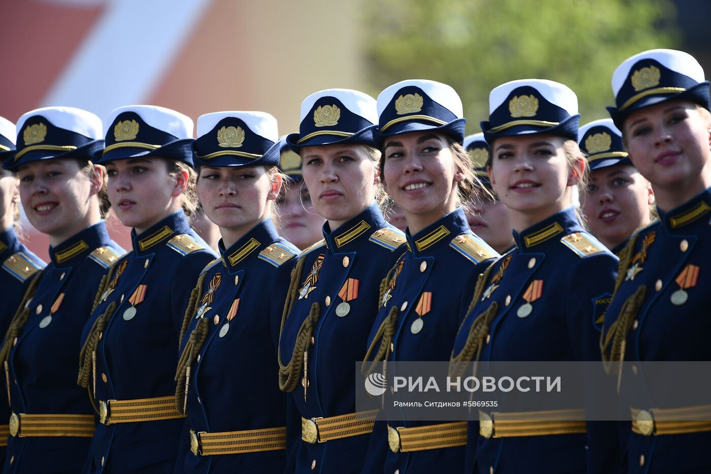 Генеральная репетиция парада Победы 