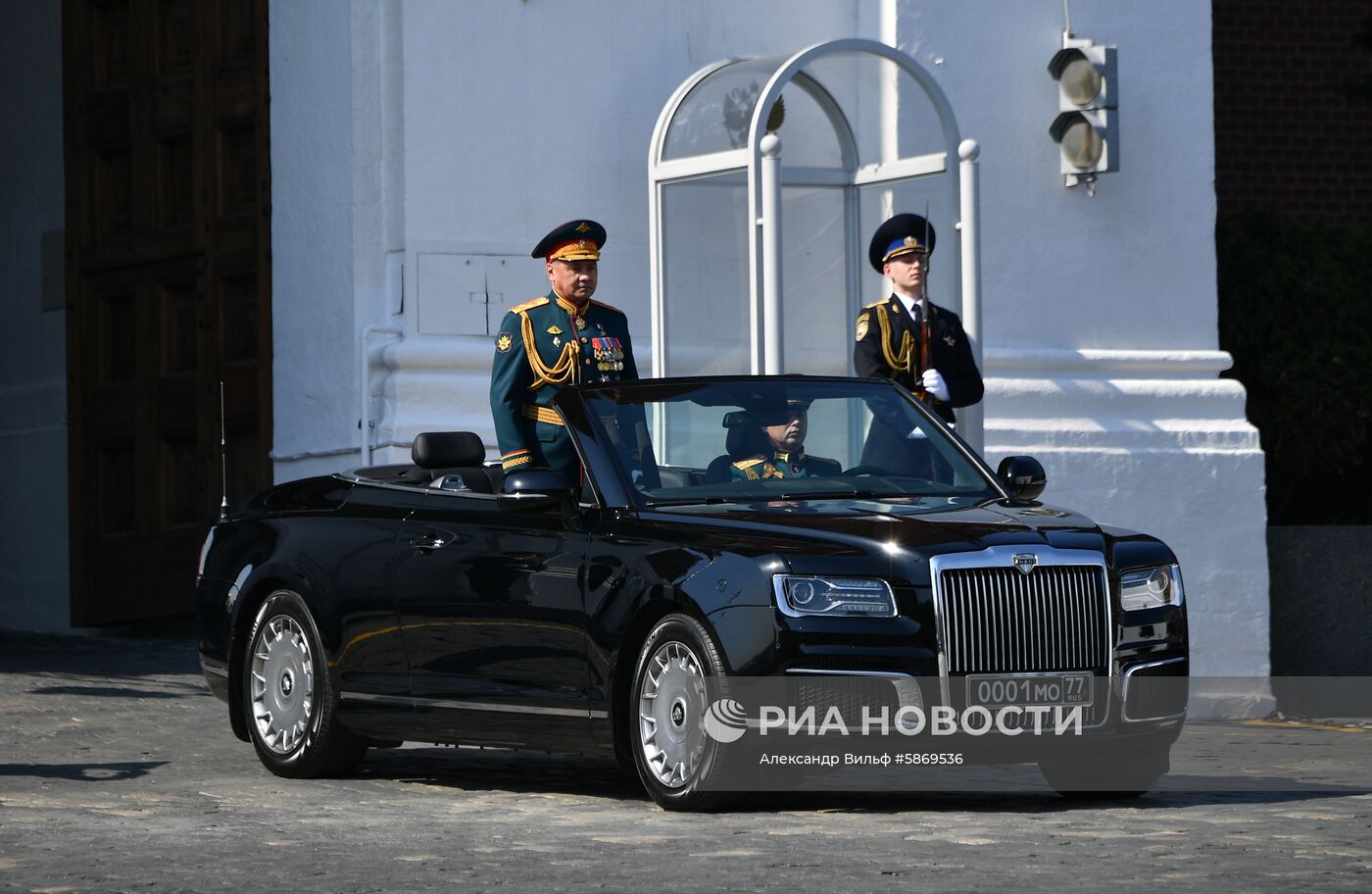 Генеральная репетиция парада Победы 