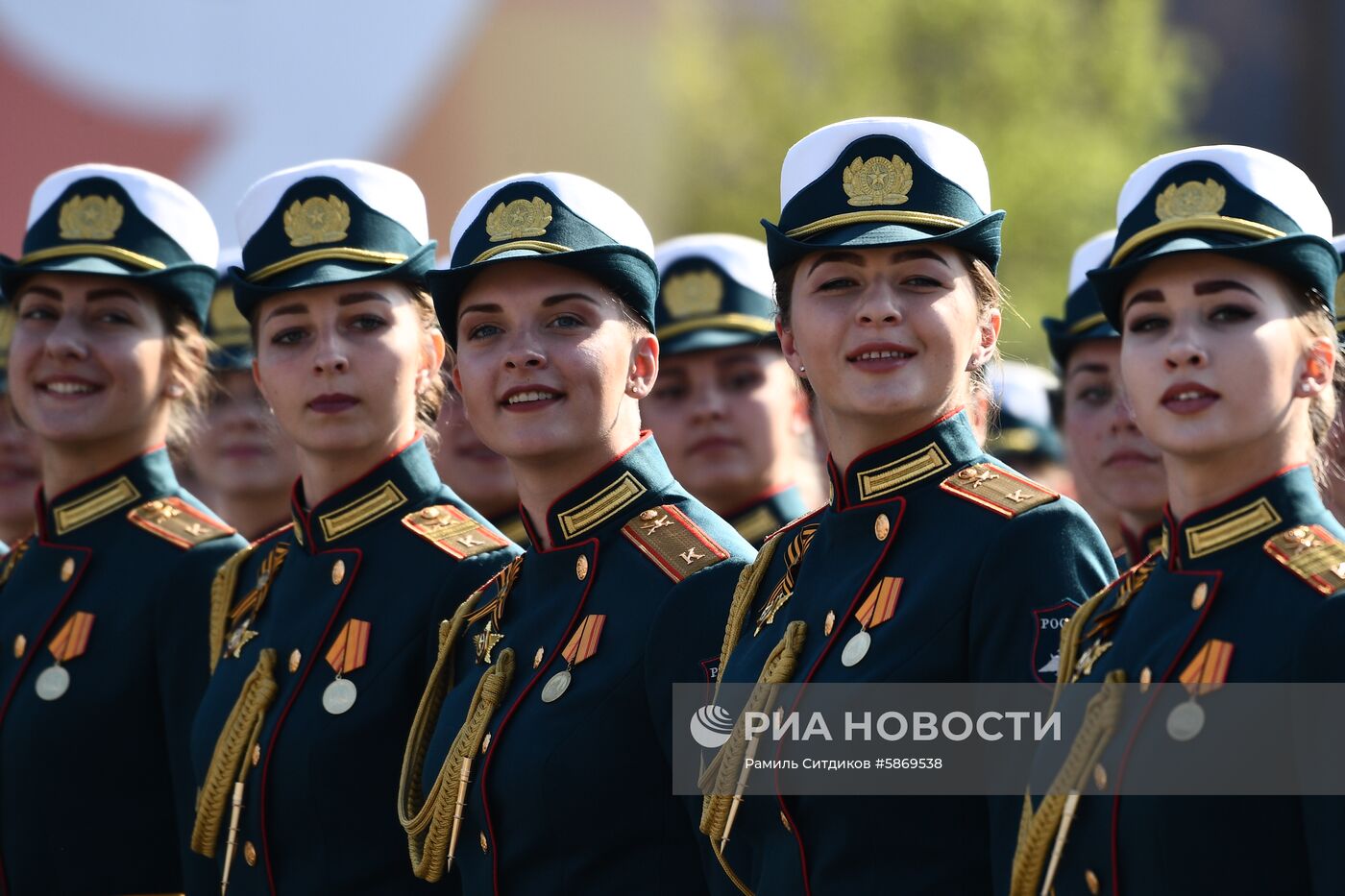 Генеральная репетиция парада Победы 