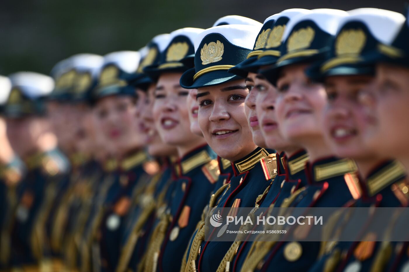 Генеральная репетиция парада Победы 